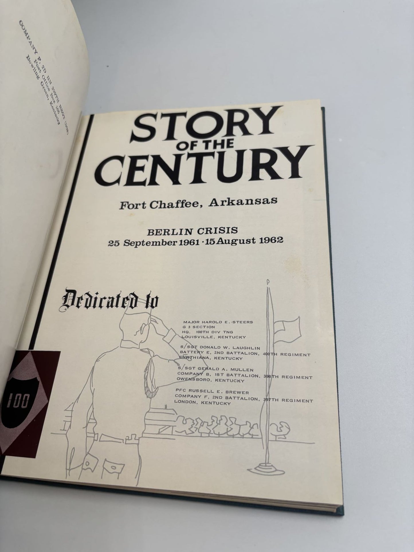 Story Of The Century Fort Chaffee, Arkansas Berlin Crisis 25 September 1961-15 August 1962