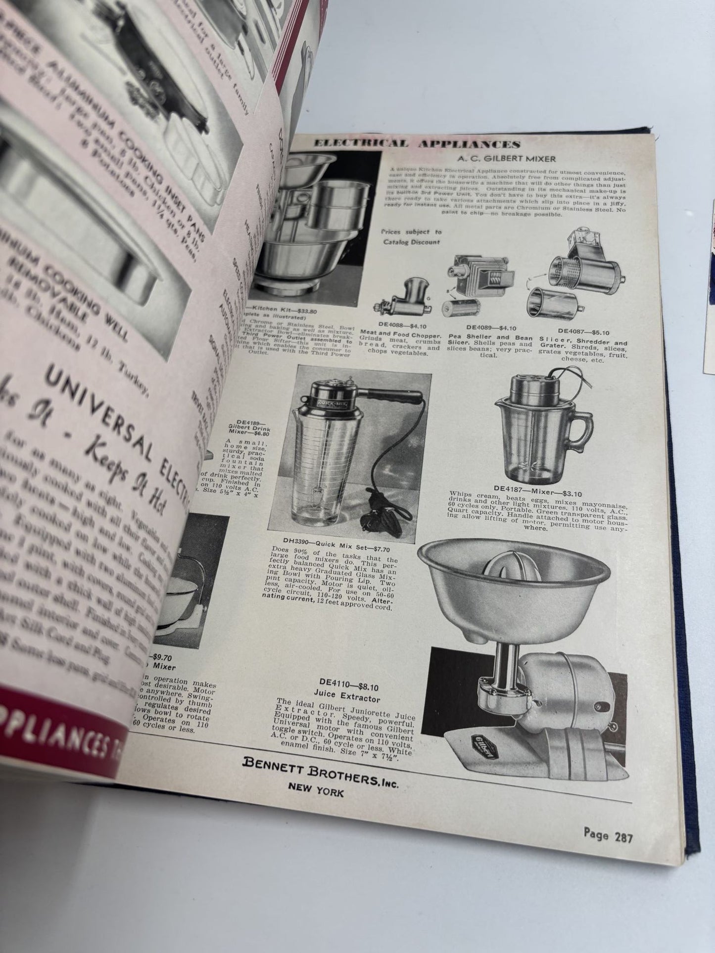 Bennett Brothers, Inc.: Importers-Distributors: Jewelry & Giftware: Blue Book 1937