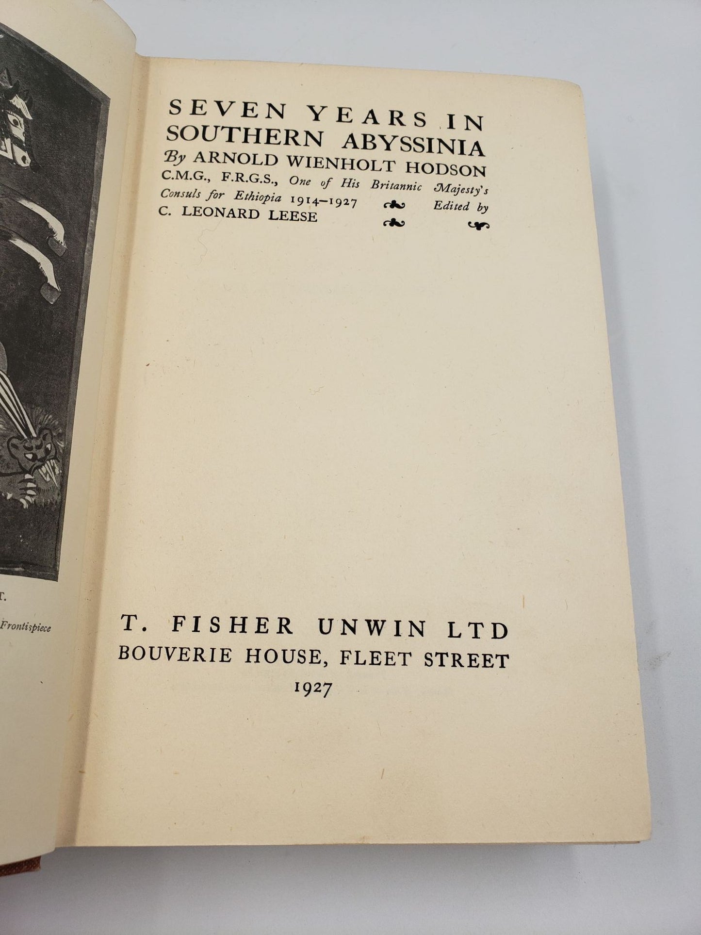 Seven Years In Southern Abyssinia