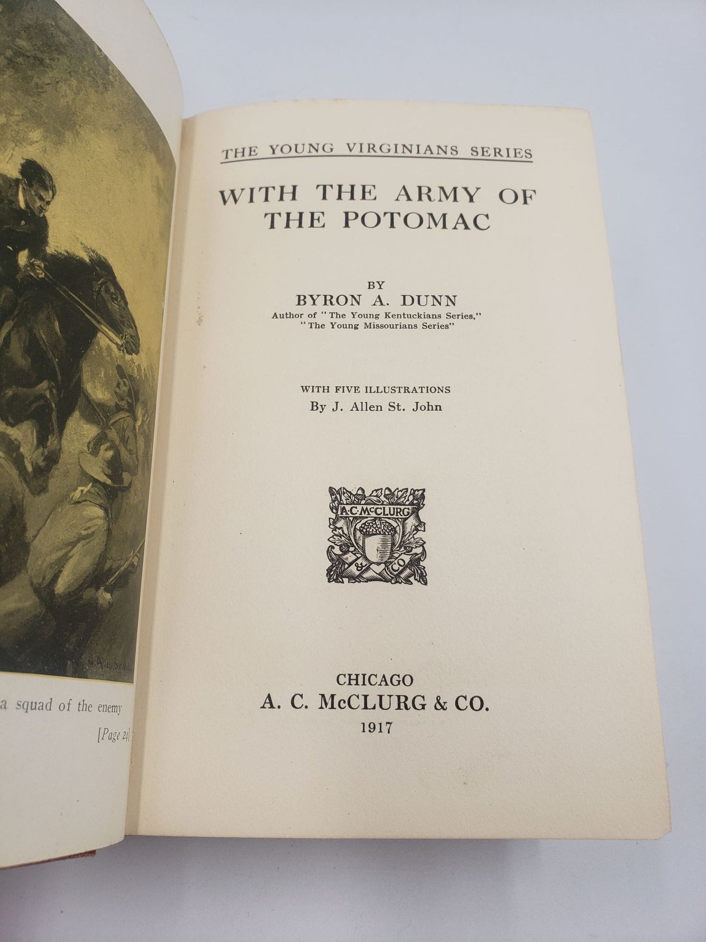 With The Army Of The Potomac