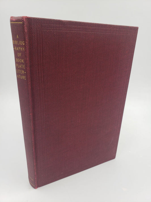A Bibliography of Bookplate Literature