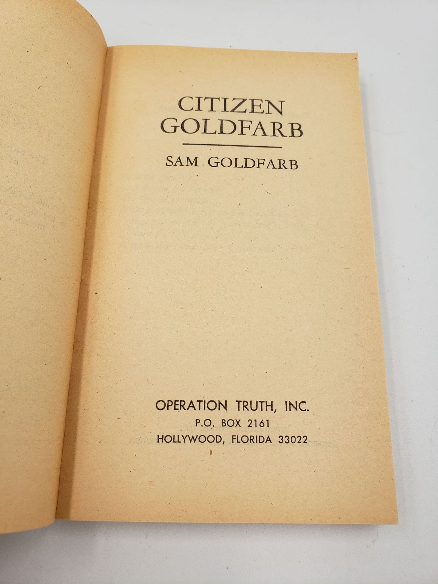 Citizen Goldfarb