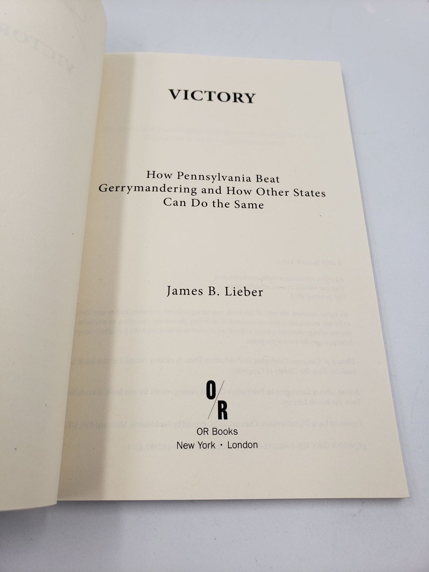 Victory: How Pennsylvania Beat Gerrymander and How Other States Can Do The Same