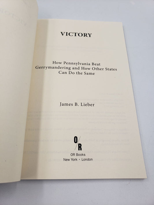 Victory: How Pennsylvania Beat Gerrymander and How Other States Can Do The Same