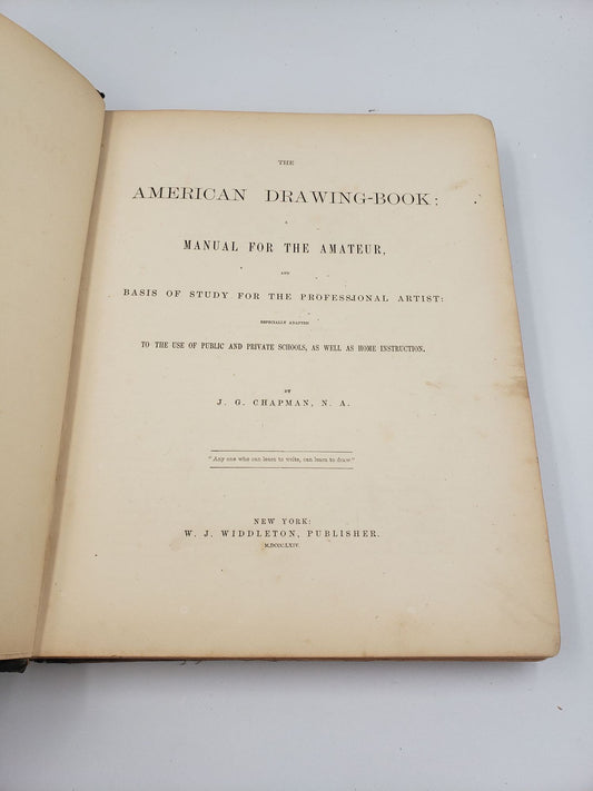 The American Drawing-Book: Manual For The Amateur