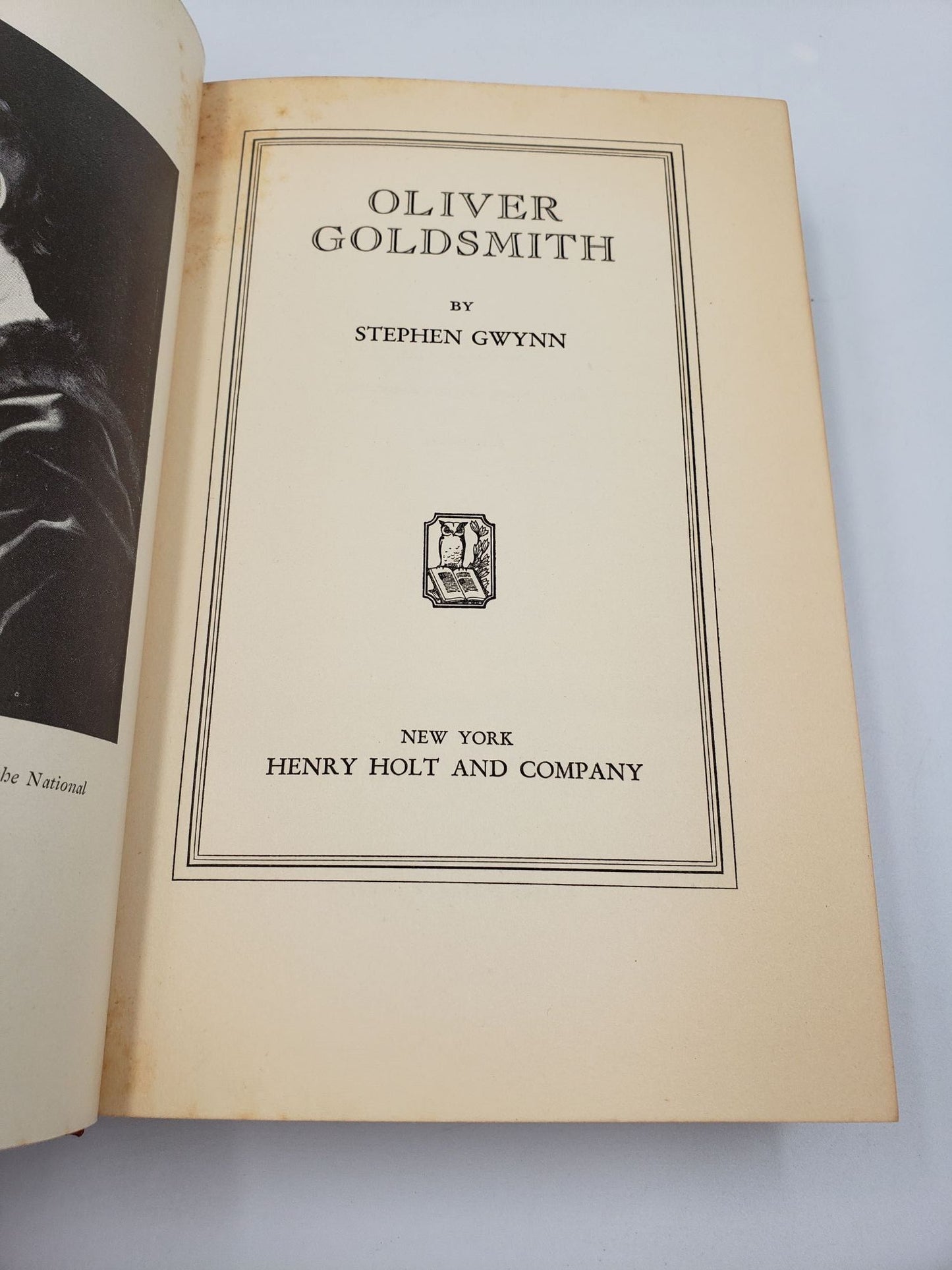 Oliver Goldsmith