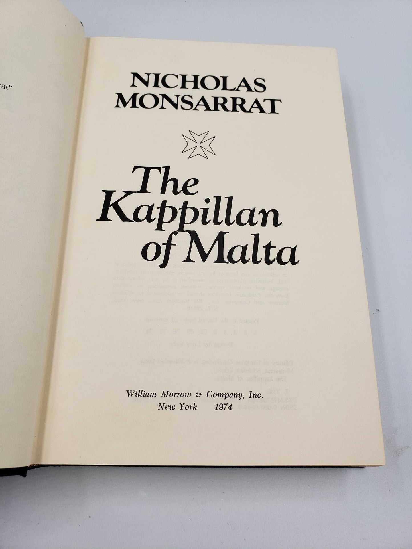 The Kappillan of Malta