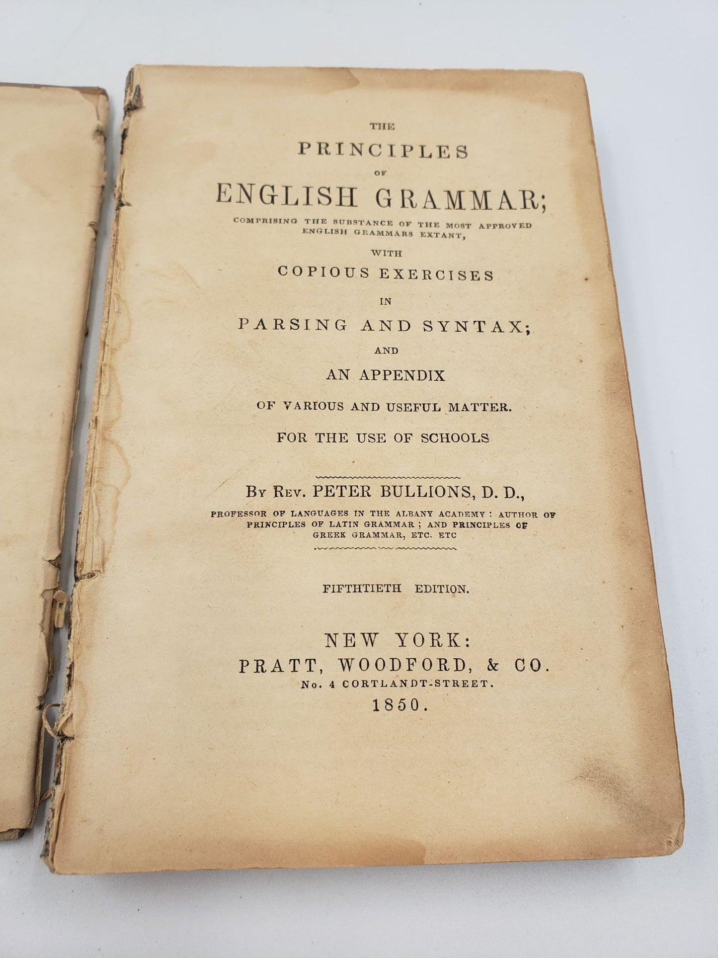 The Principles of English Grammar