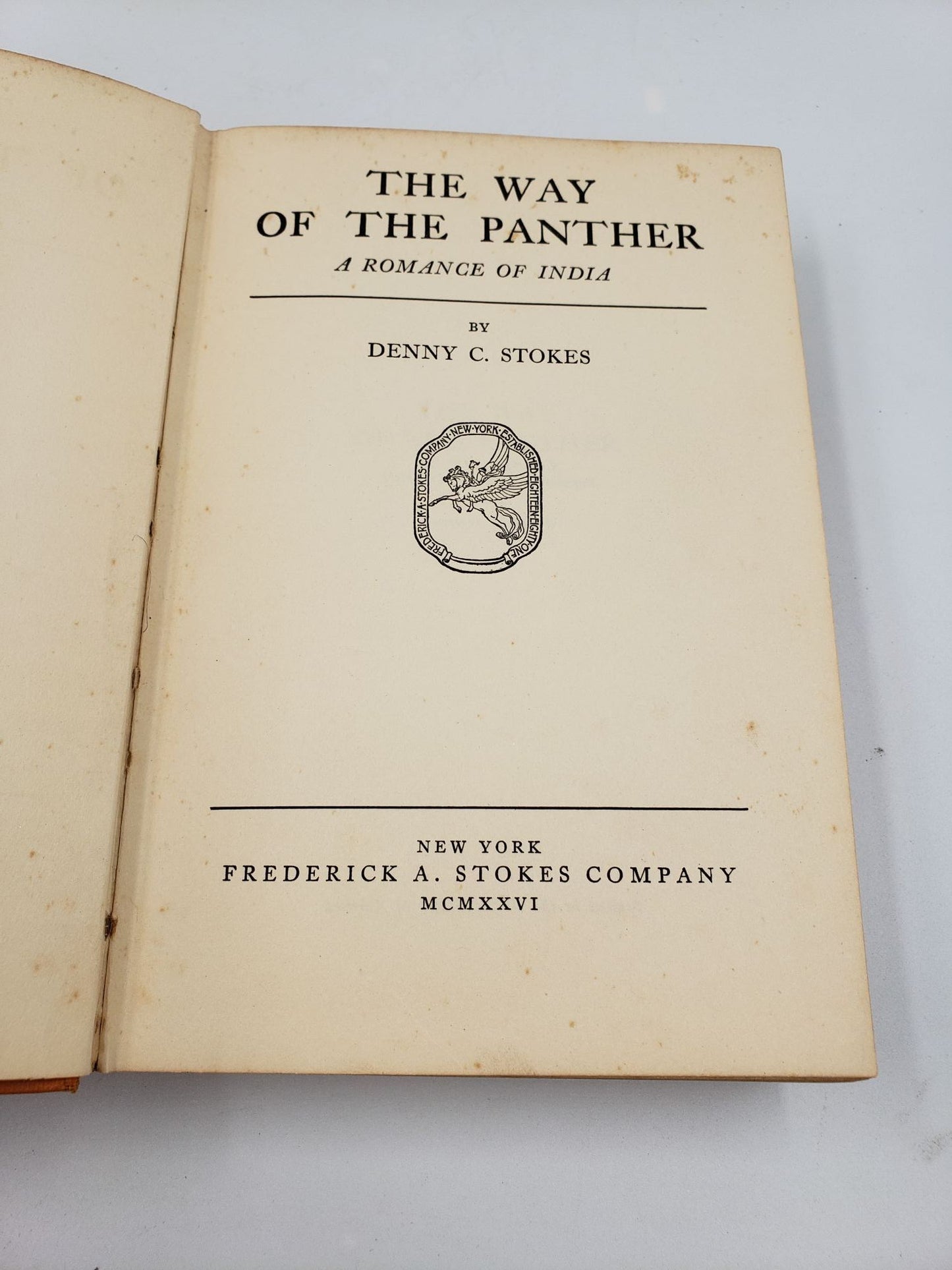 The Way Of The Panther: A Romance of India
