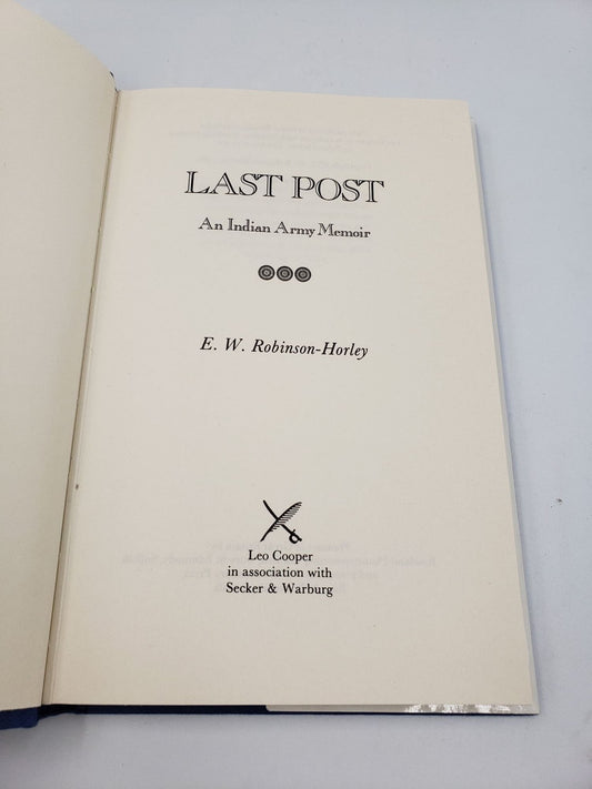 Last Post: An Indian Army Memoir