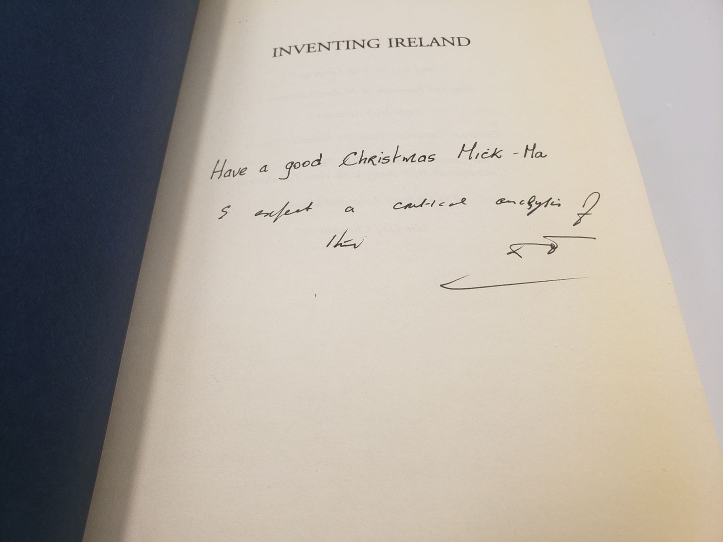 Inventing Ireland