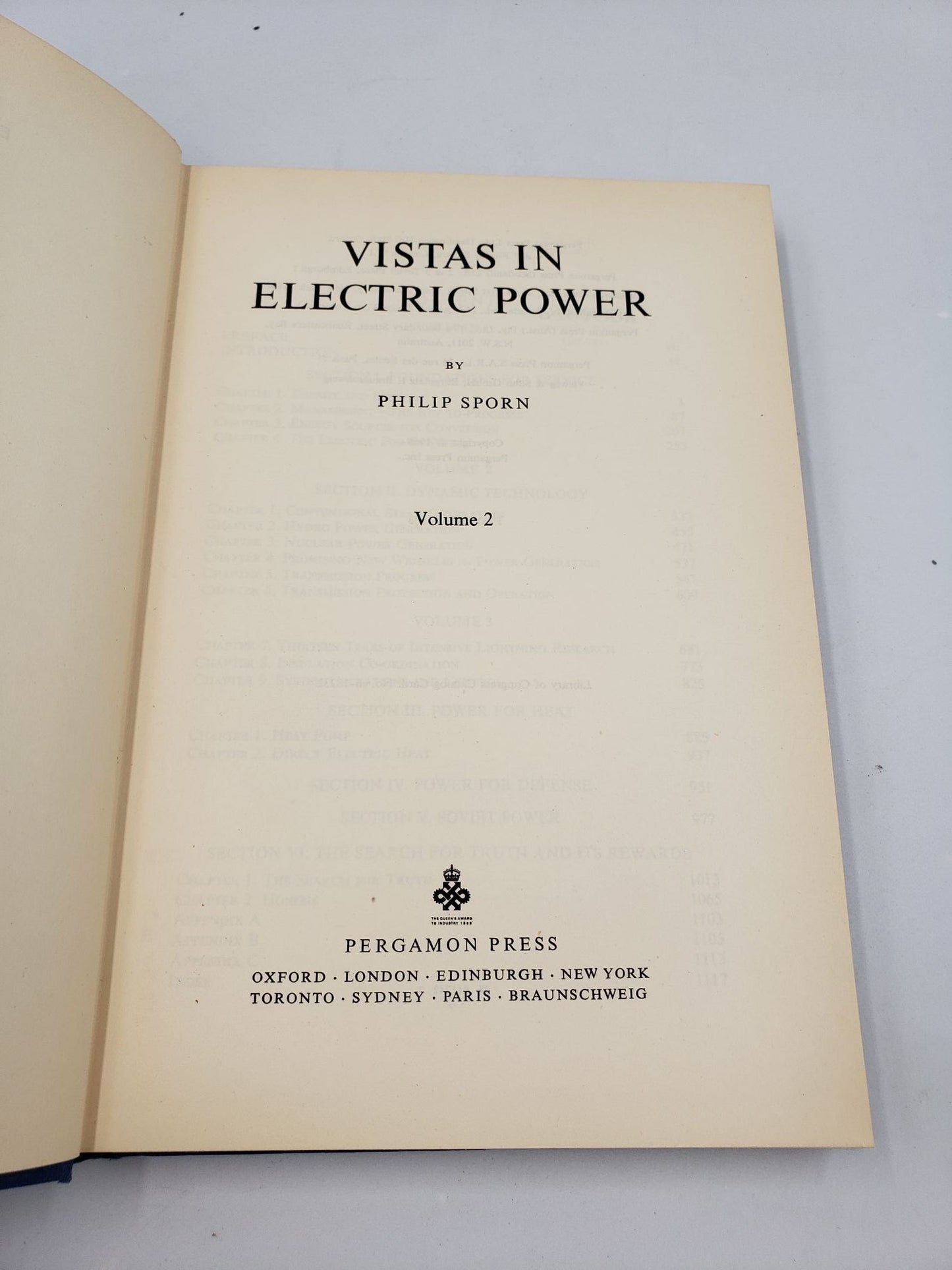 Vistas In Electrical Power (3 Volume Set)