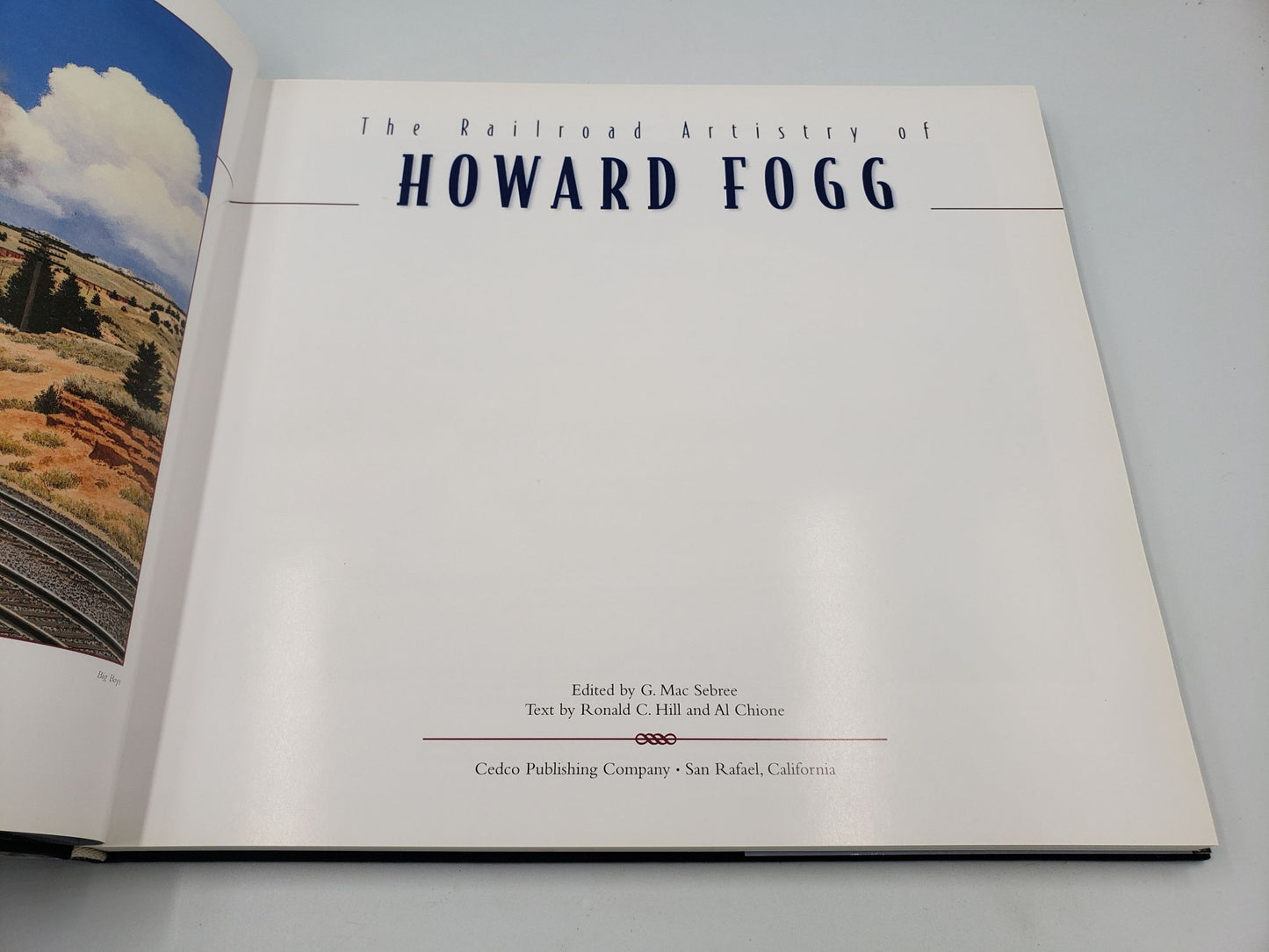 The Railroad Artistry of Howard Fogg