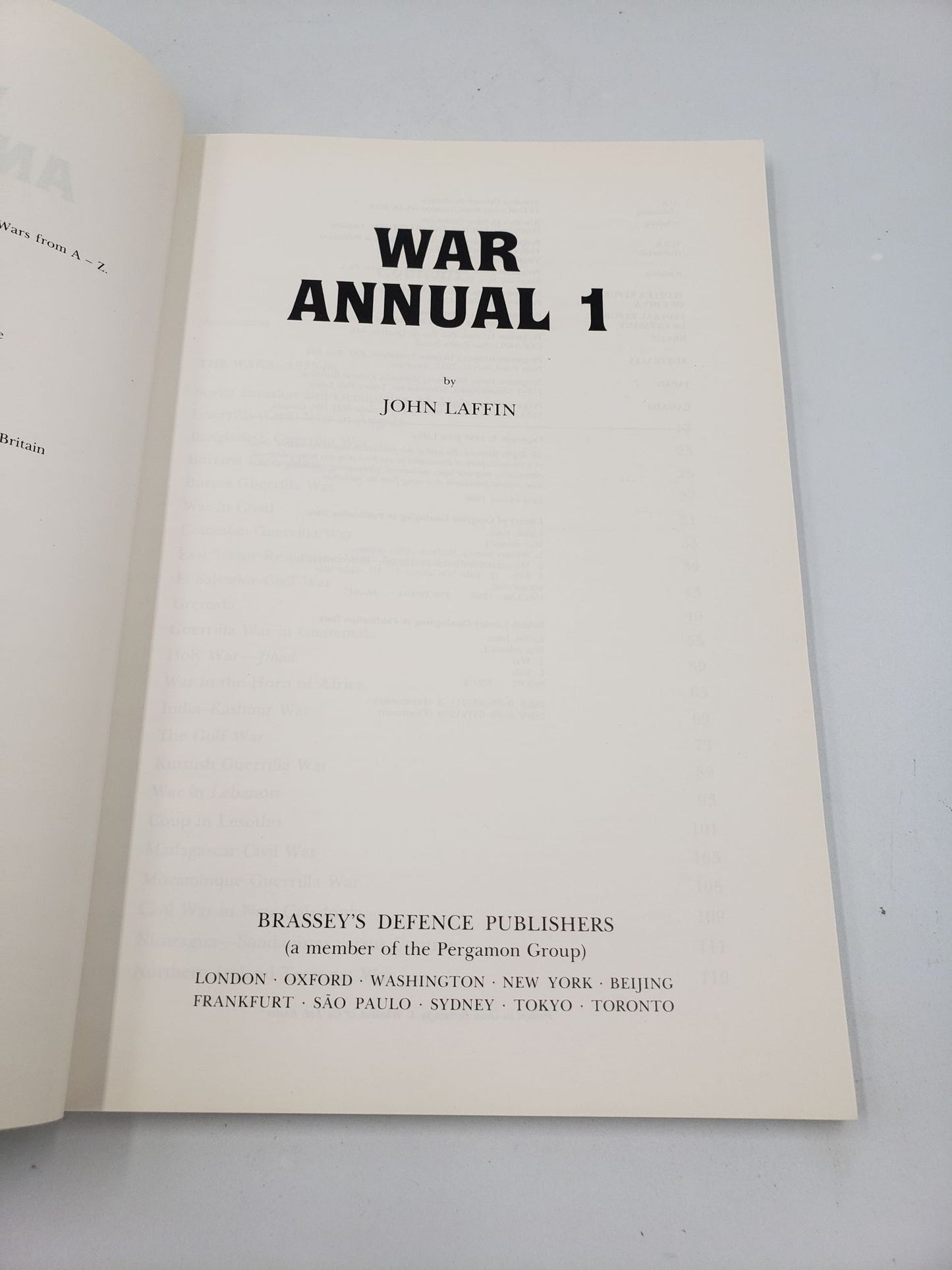 Brassey's War Annual 1