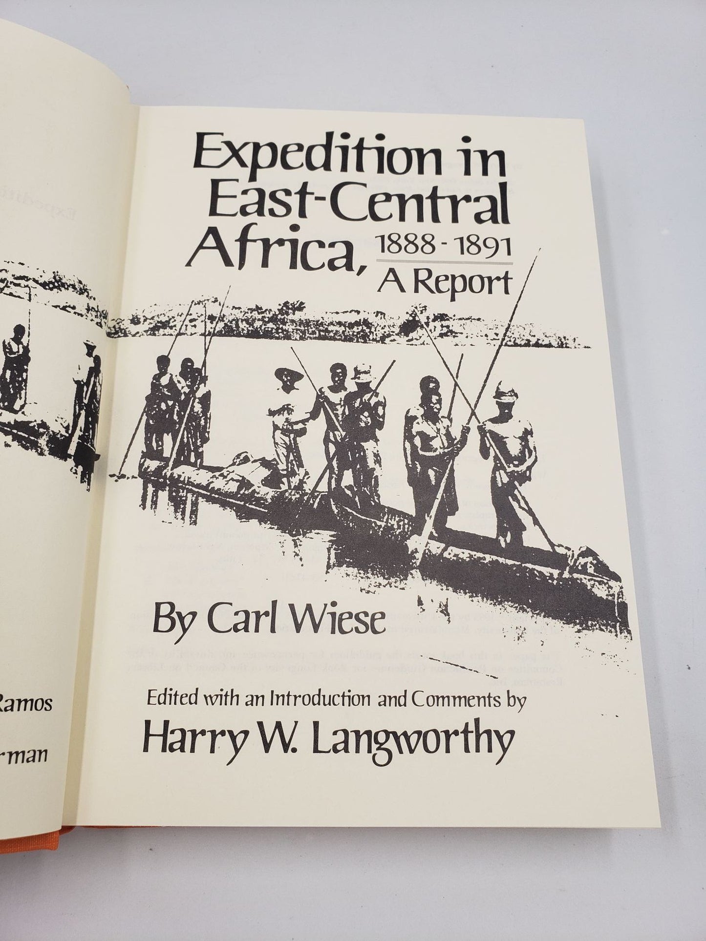 Expedition in East-Central Africa, 1888 - 1891: A Report