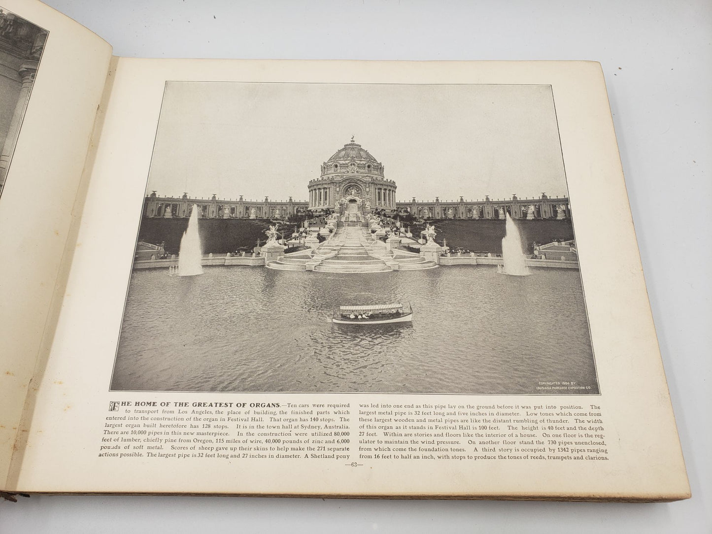 The World's Fair: Comprising The Official Photographic Views of the Universal Exposition Held In Saint Louis, 1904