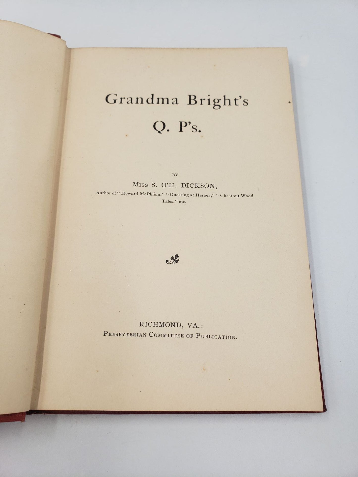 Grandma Bright's Q. P's.