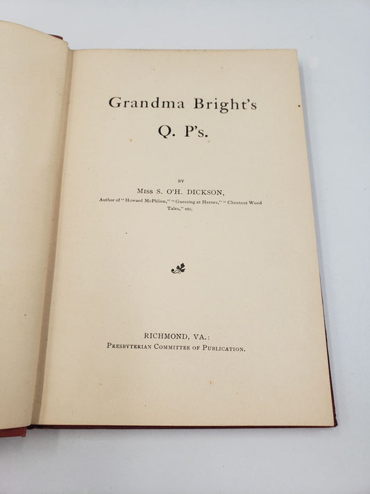 Grandma Bright's Q. P's.