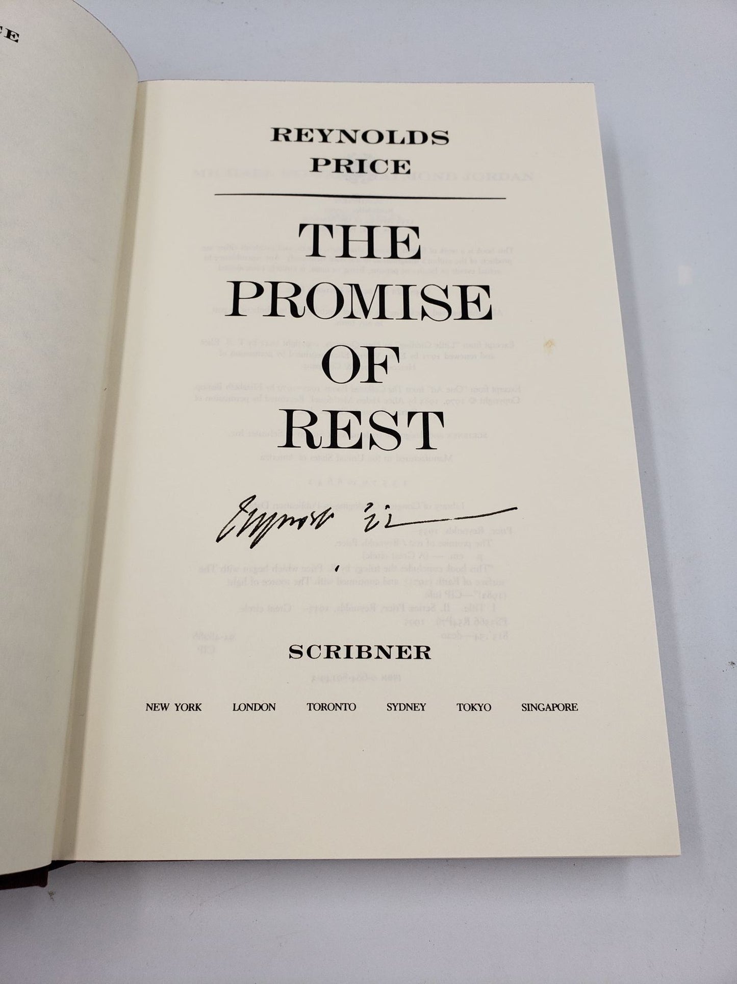 The Promise of Rest: A Novel