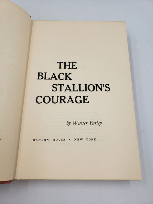 The Black Stallion's Courage