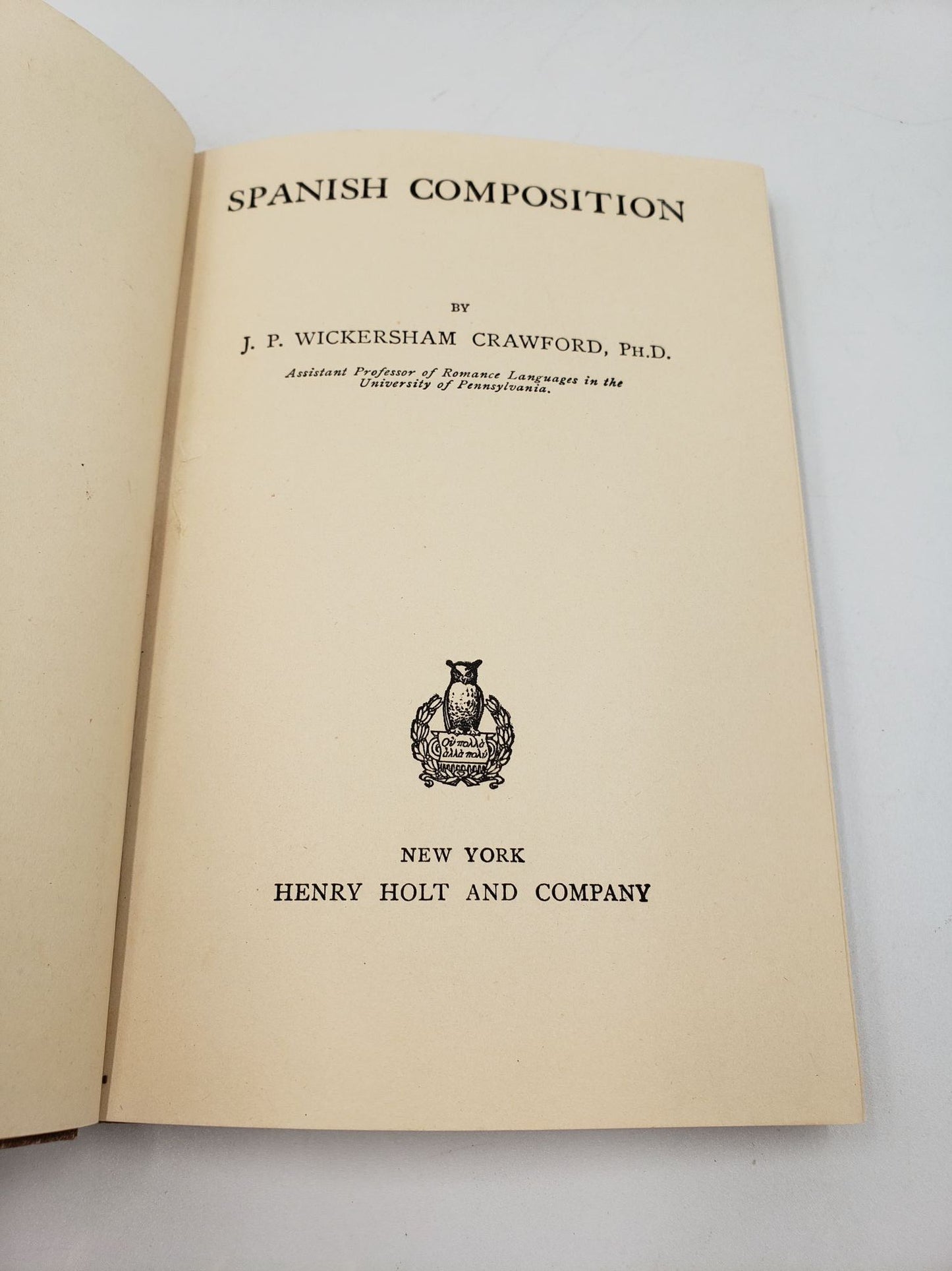 Spanish Composition