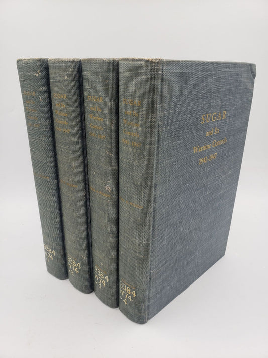 Sugar and Its Wartime Controls: 1941 - 1947 (4 Volume Set)