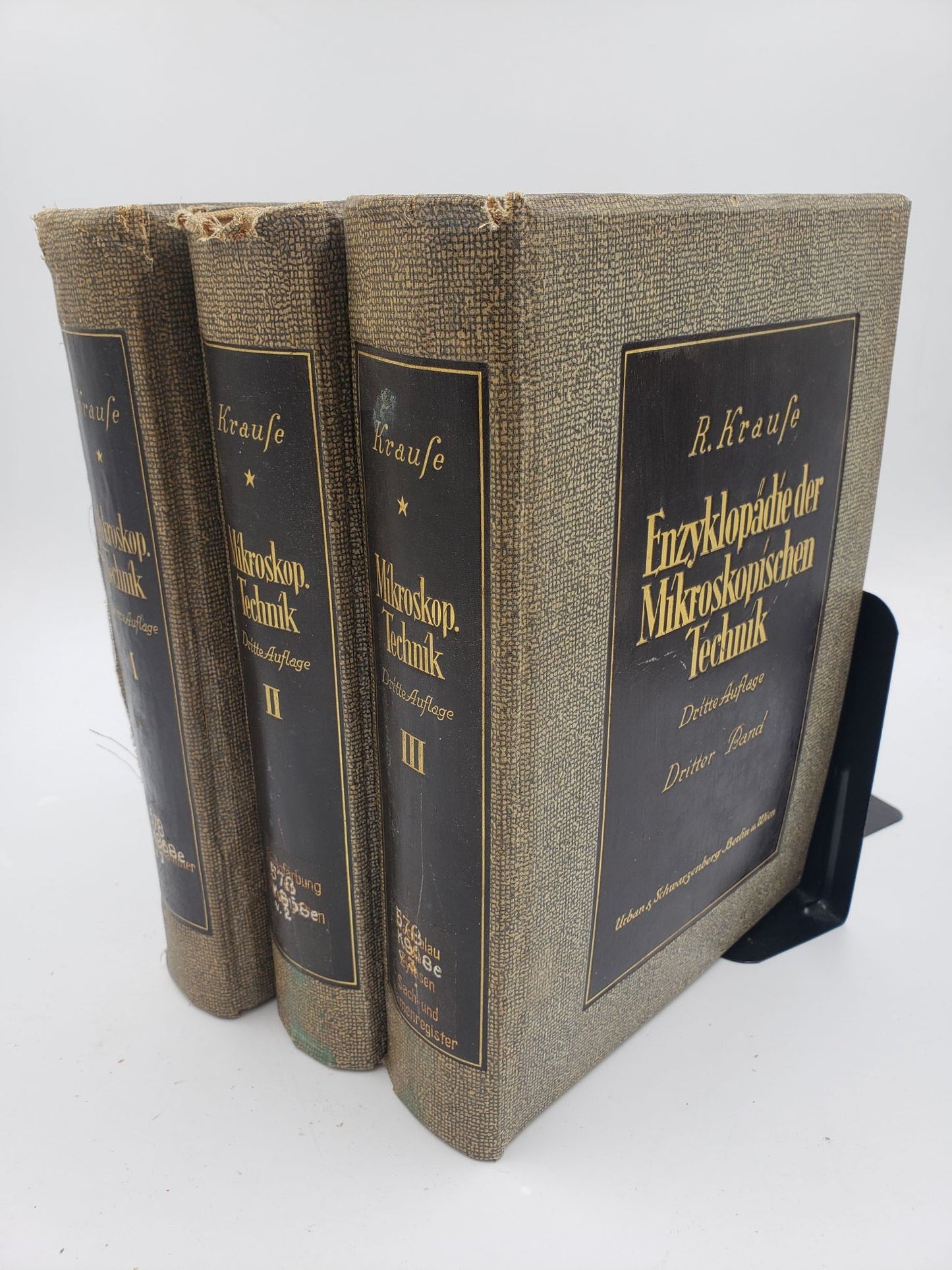 Enzyklopädie der Mikroskopischen Technik (3 Volume Set)