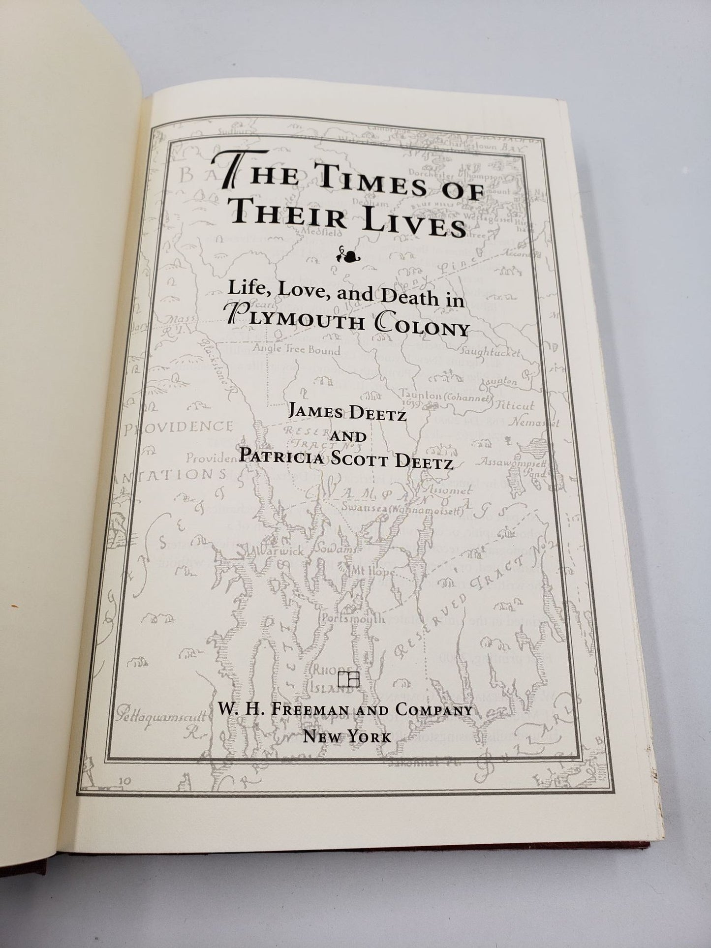 The Times of Their Lives: Life, Love, and Death in Plymouth Colony