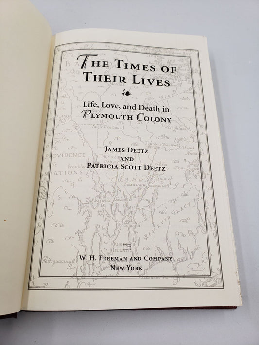 The Times of Their Lives: Life, Love, and Death in Plymouth Colony