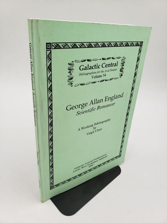 George Allan England: Scientific Romancer