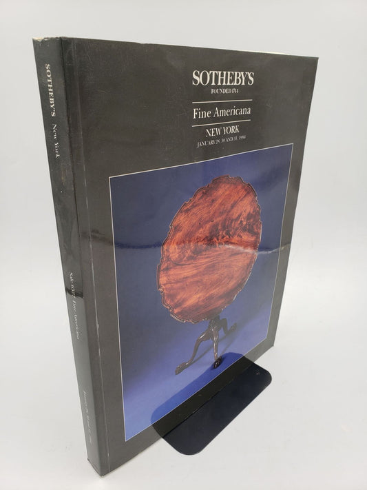 Fine Americana: New York January 28, 30 and 31, 1994