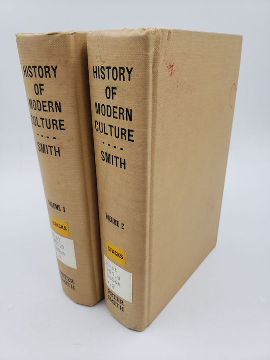 A History of Modern Culture (2 Volume Set)