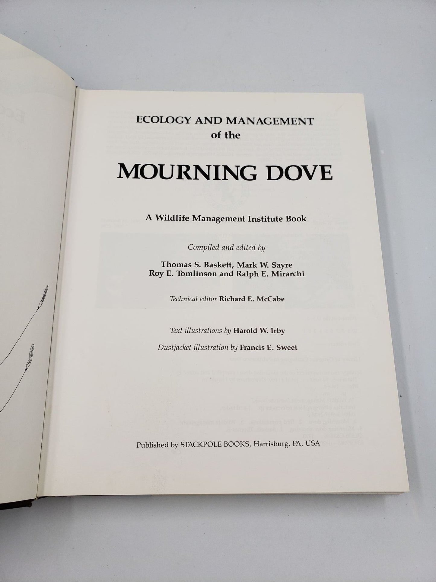 Ecology and Management of the Mourning Dove: A Wildlife Management Institute Book