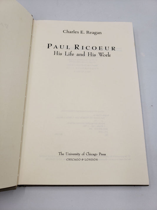 Paul Ricoeur: His Life And His Work