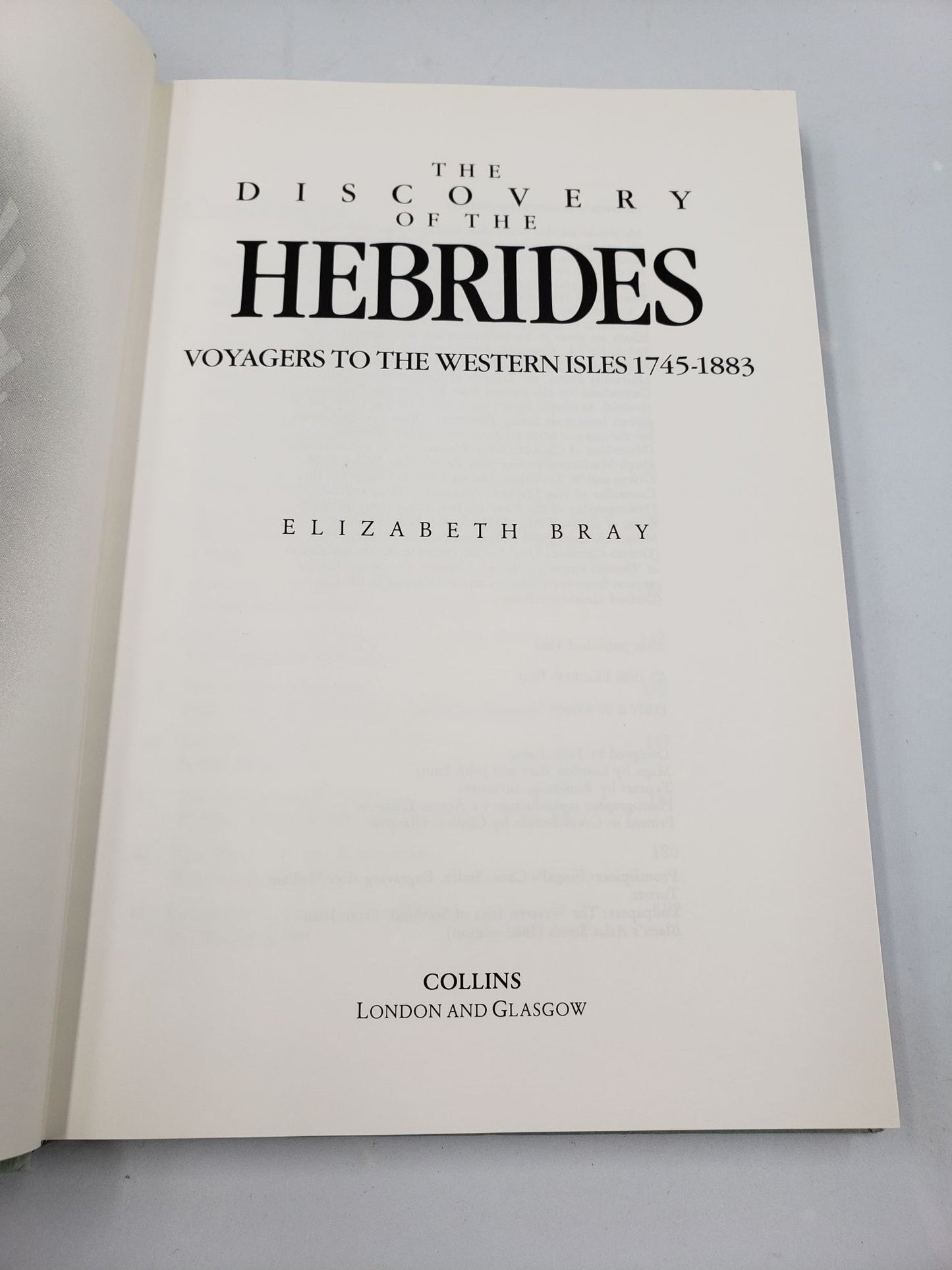 The Discovery of the Hebrides: Voyages to the Western Isles 1745-1883