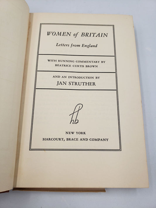 Women of Britain: Letters from England