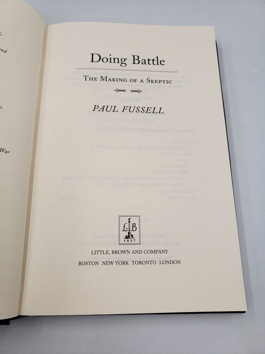 Doing Battle: The Making of a Skeptic