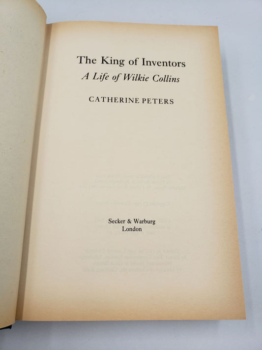 The King Of Inventors: A Life of Wilkie Collins