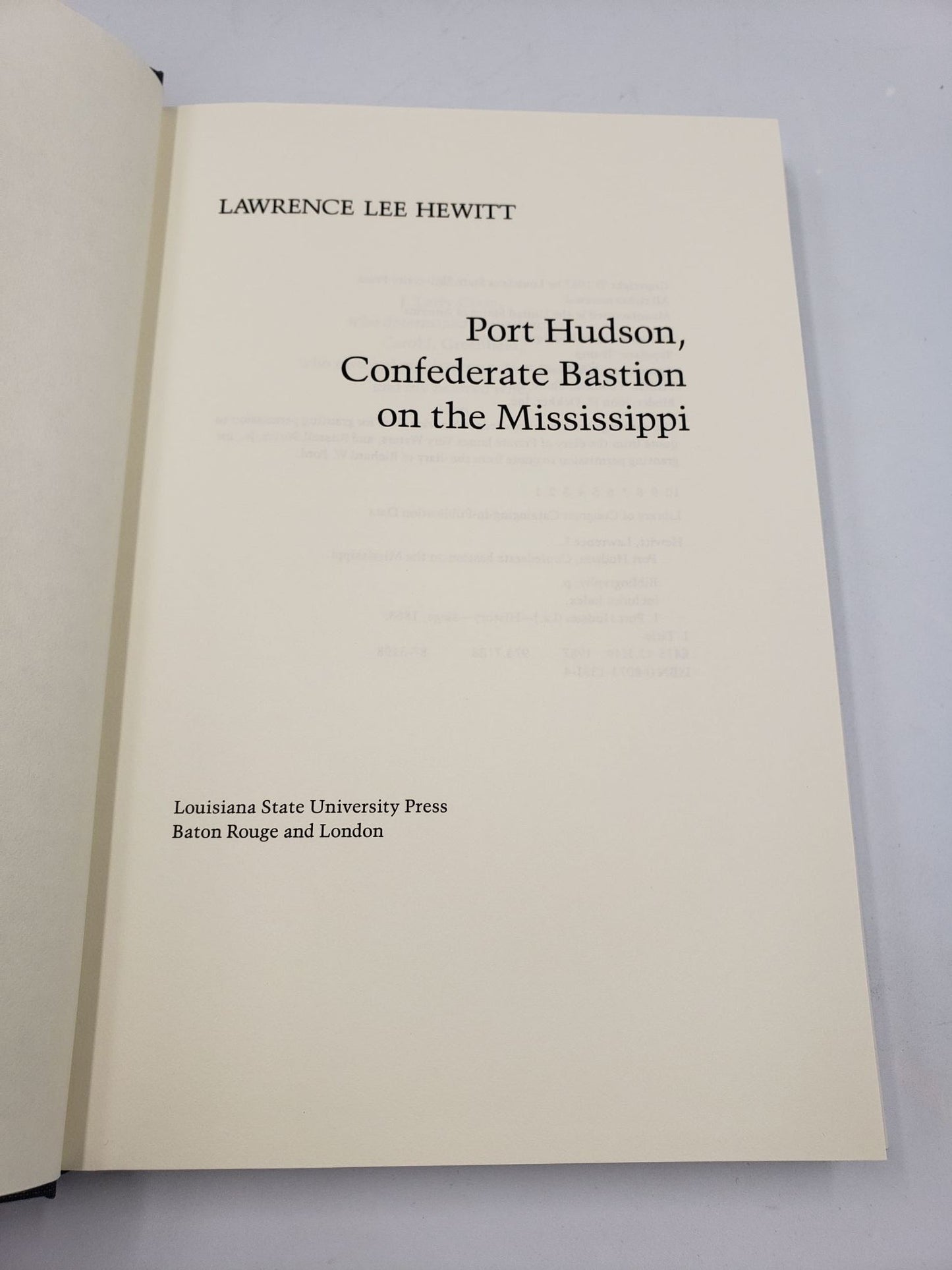 Port Hudson: Confederate Bastion on the Mississippi
