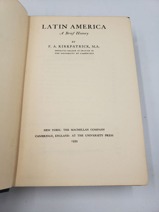 Latin America: A Brief History