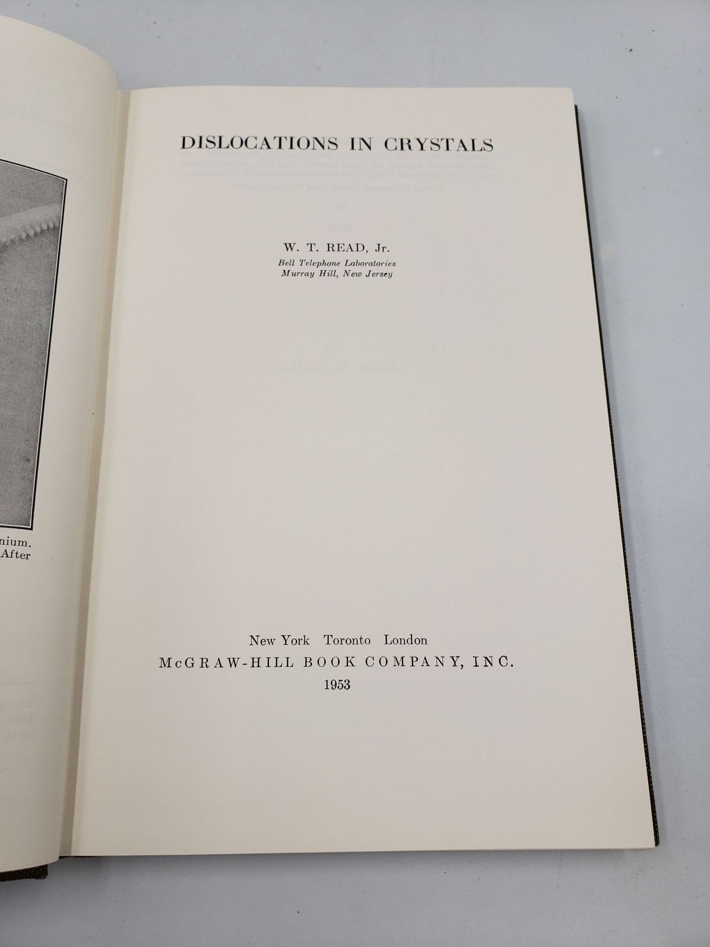 Dislocations In Crystals
