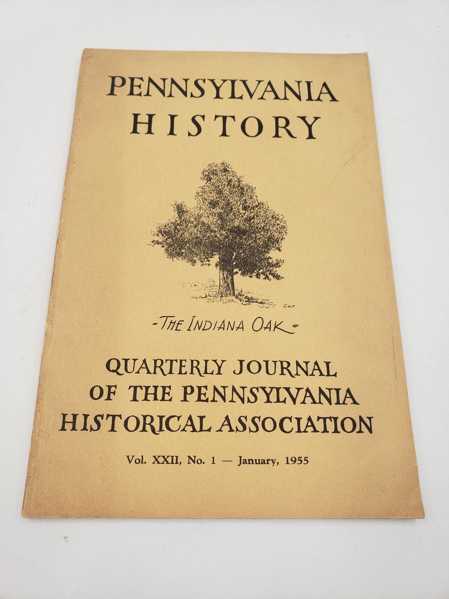 Pennsylvania History: Quarterly Journal (Vol. XXI, No. 1 - 4)