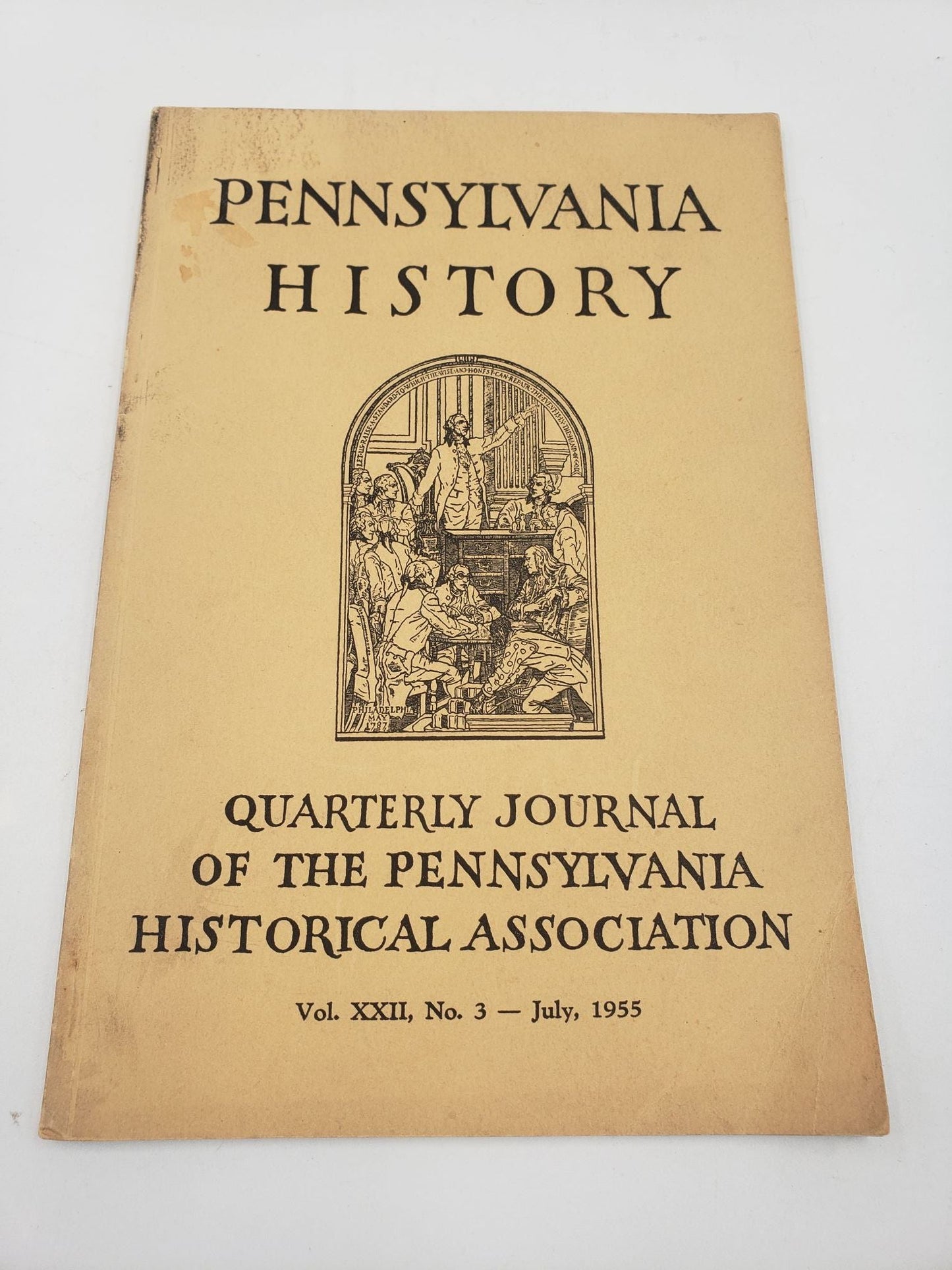 Pennsylvania History: Quarterly Journal (Vol. XXI, No. 1 - 4)
