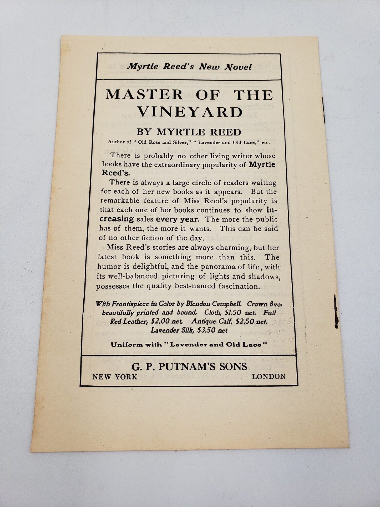 Master of the Vineyard