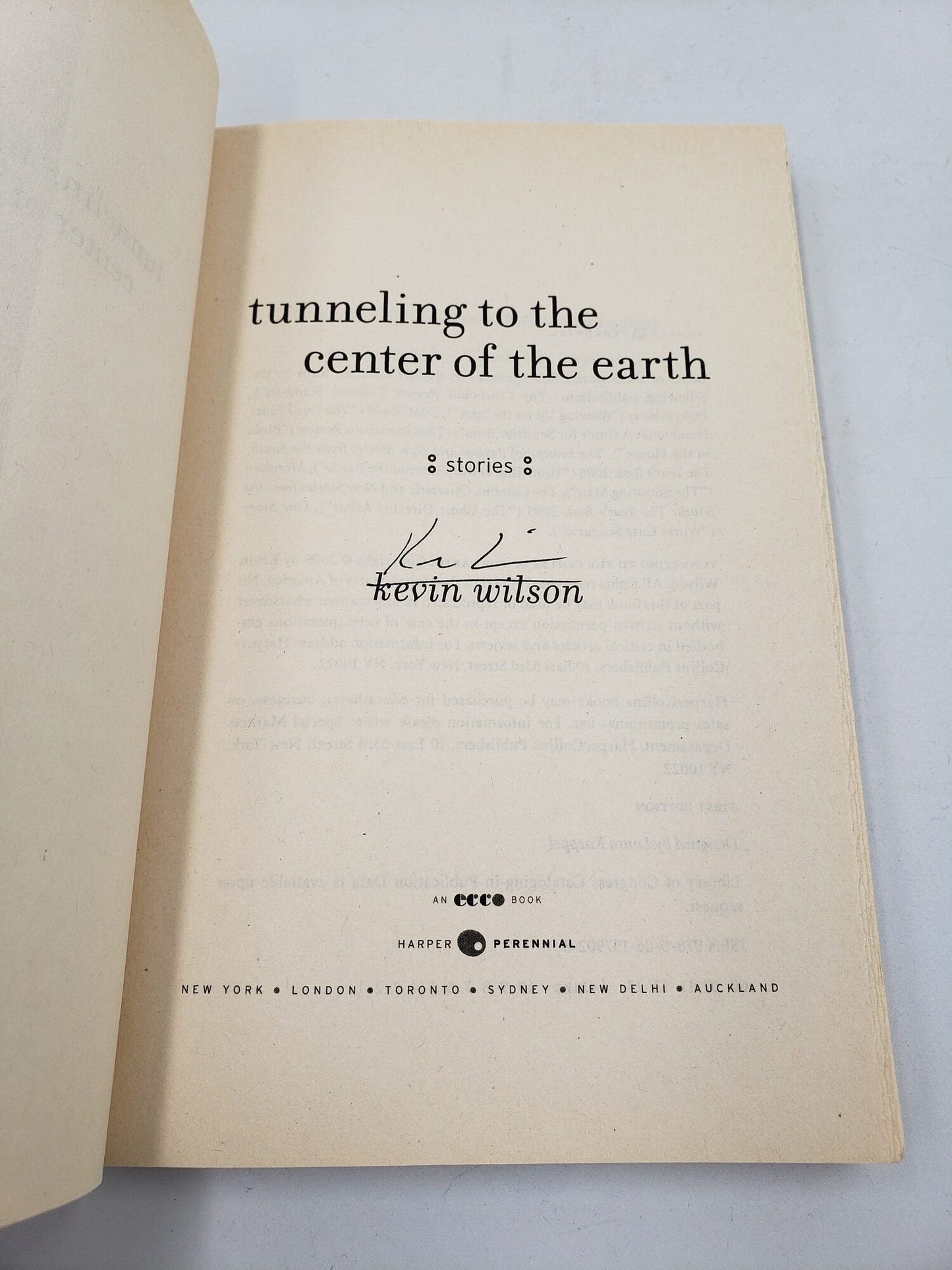 Tunneling To The Center Of The Earth