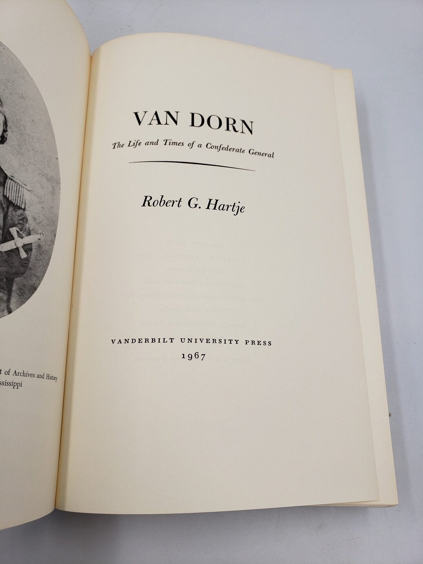 Van Dorn: The Life and Times of a Confederate General