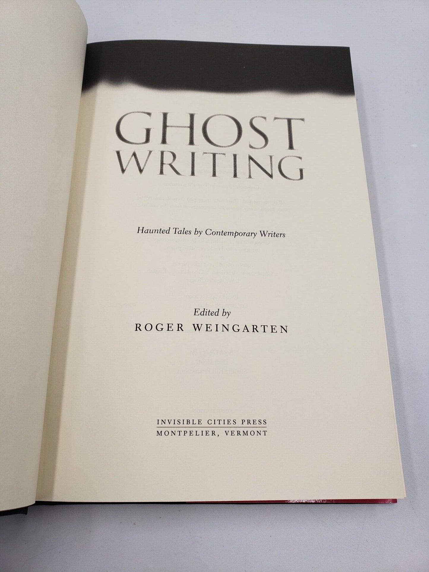 Ghost Writing: Haunted Tales by Contemporary Writers