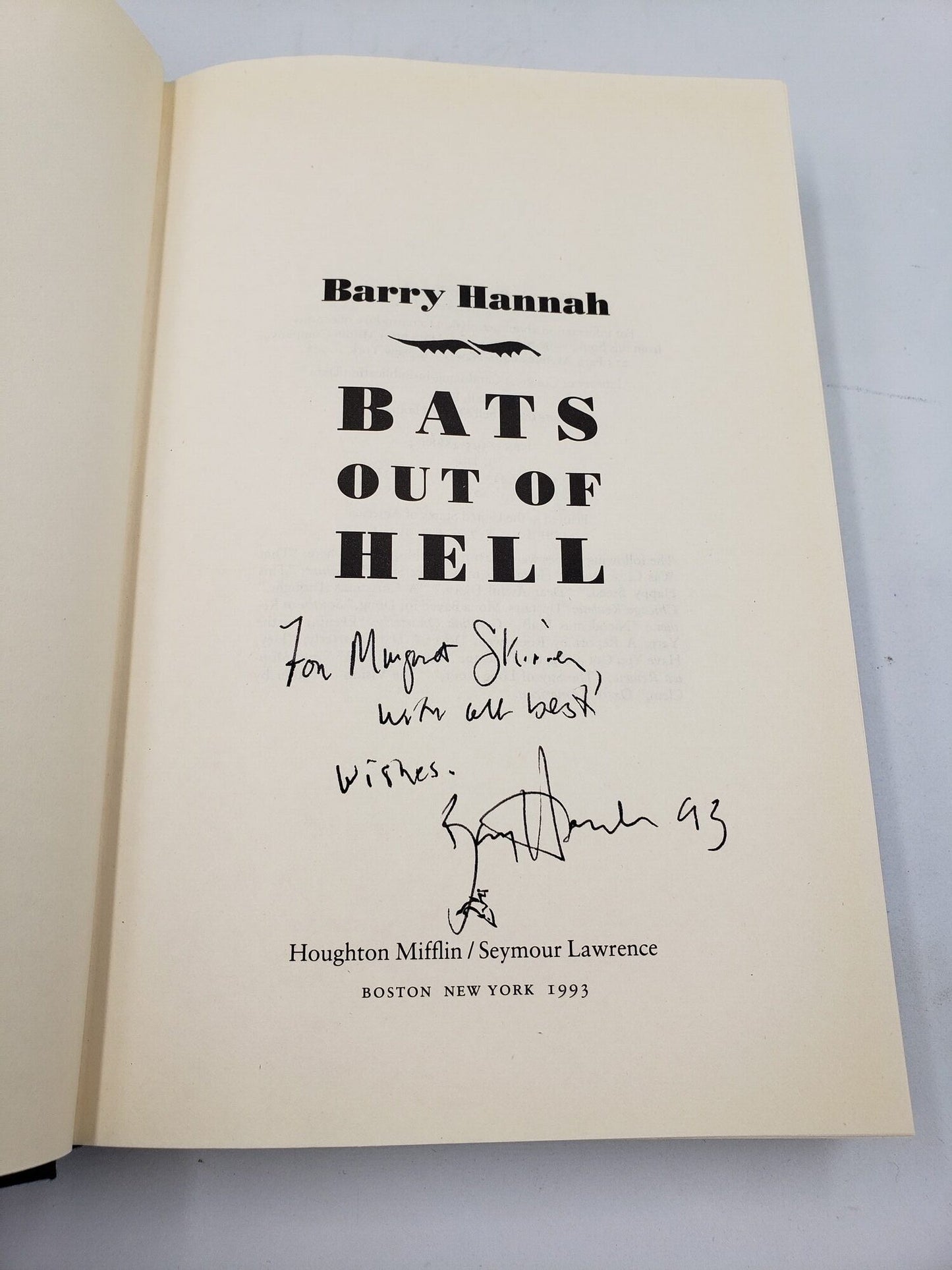 Bats Out Of Hell