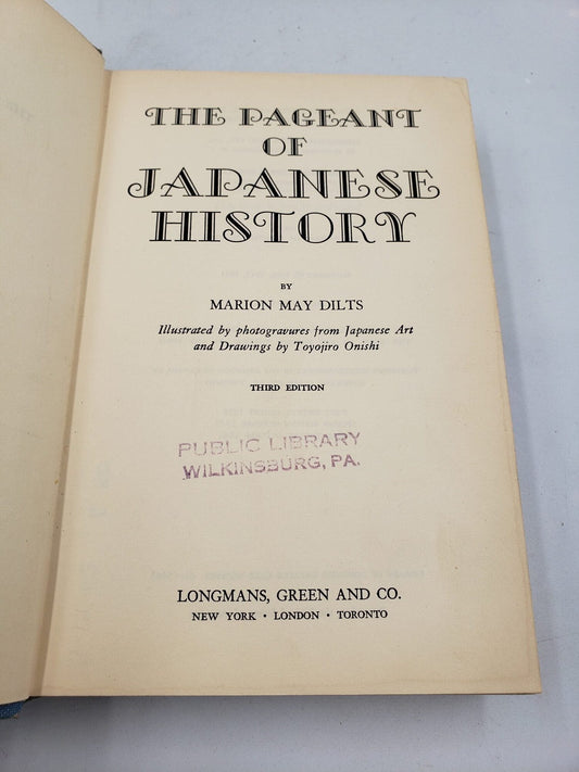 The Pageant Of Japanese History