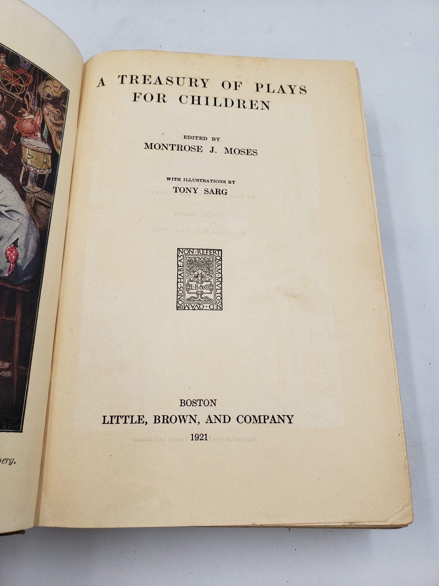 A Treasury Of Plays For Children